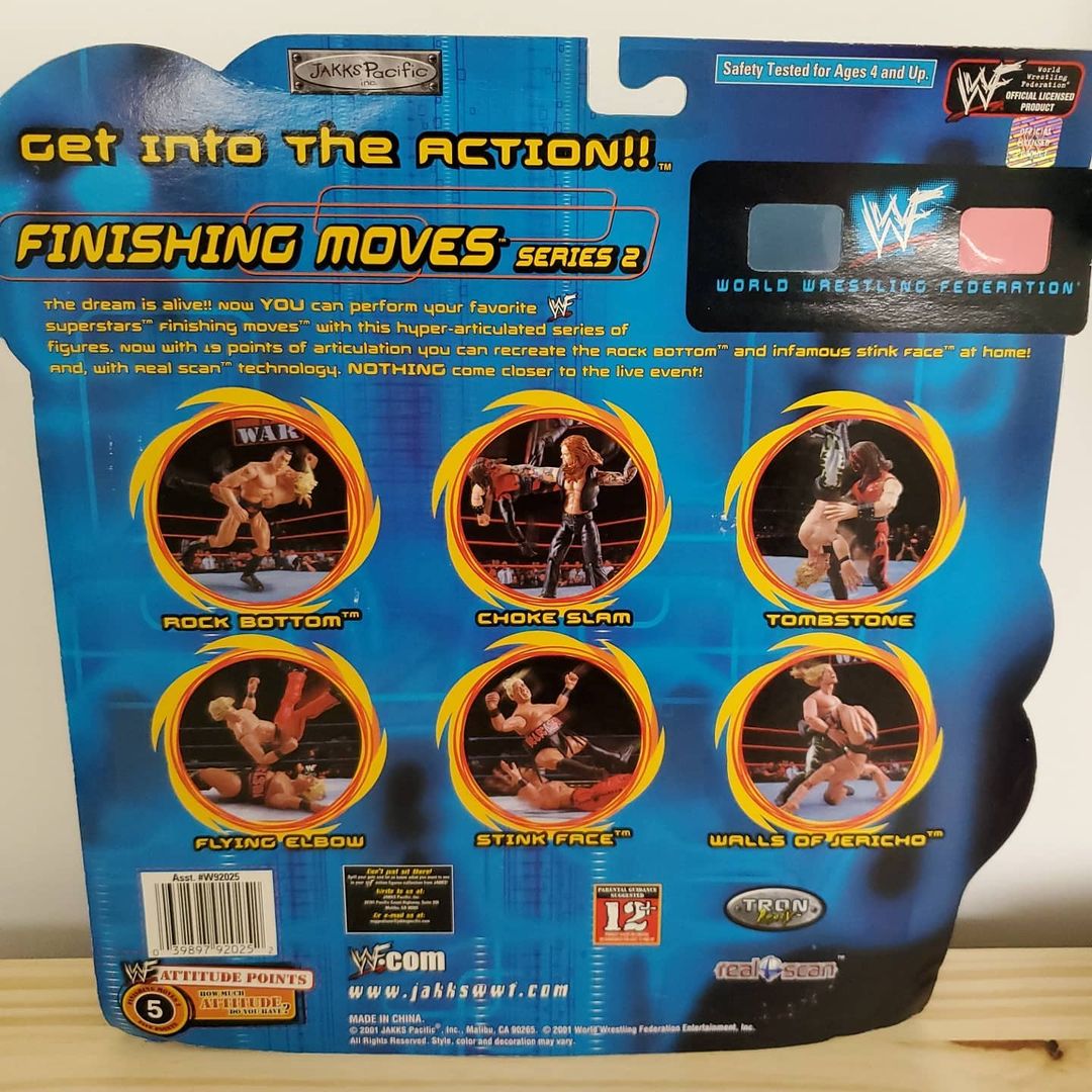 2001 WWF Jakks Pacific Finishing Moves Series 2 "Tombstone": Kane & Undertaker
