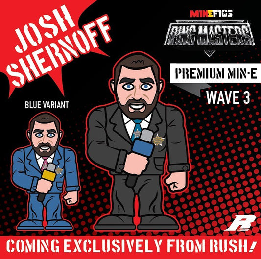 Unreleased Rush Collectibles Min-E-Figs Series 3 Josh Shernoff