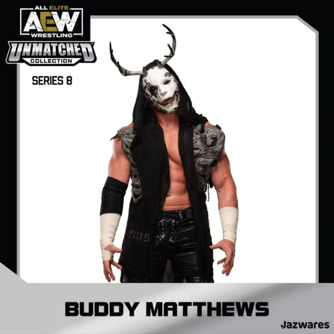 2024 AEW Jazwares Unmatched Collection Series 8 Buddy Matthews