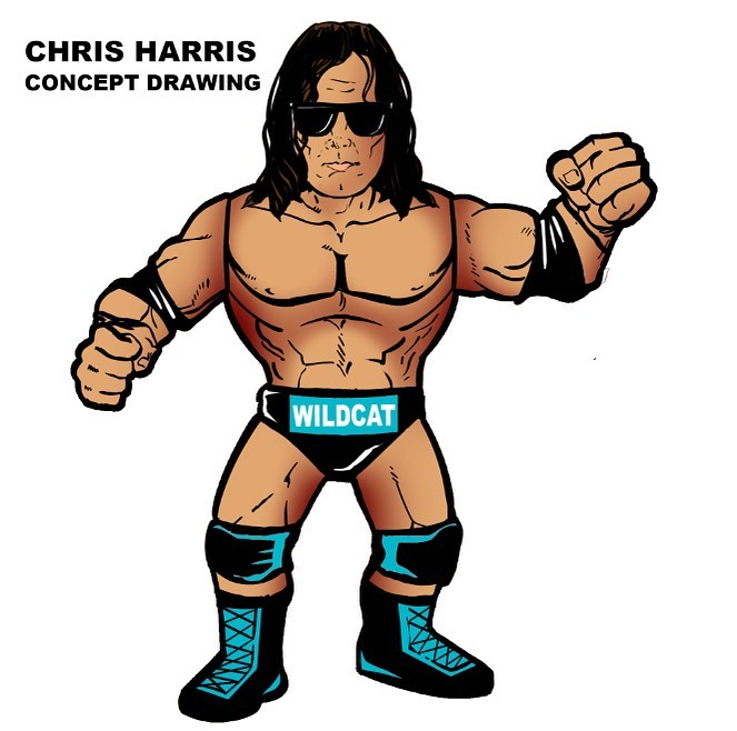 Rush Collectibles Ring Masters Series 2 "Wildcat" Chris Harris