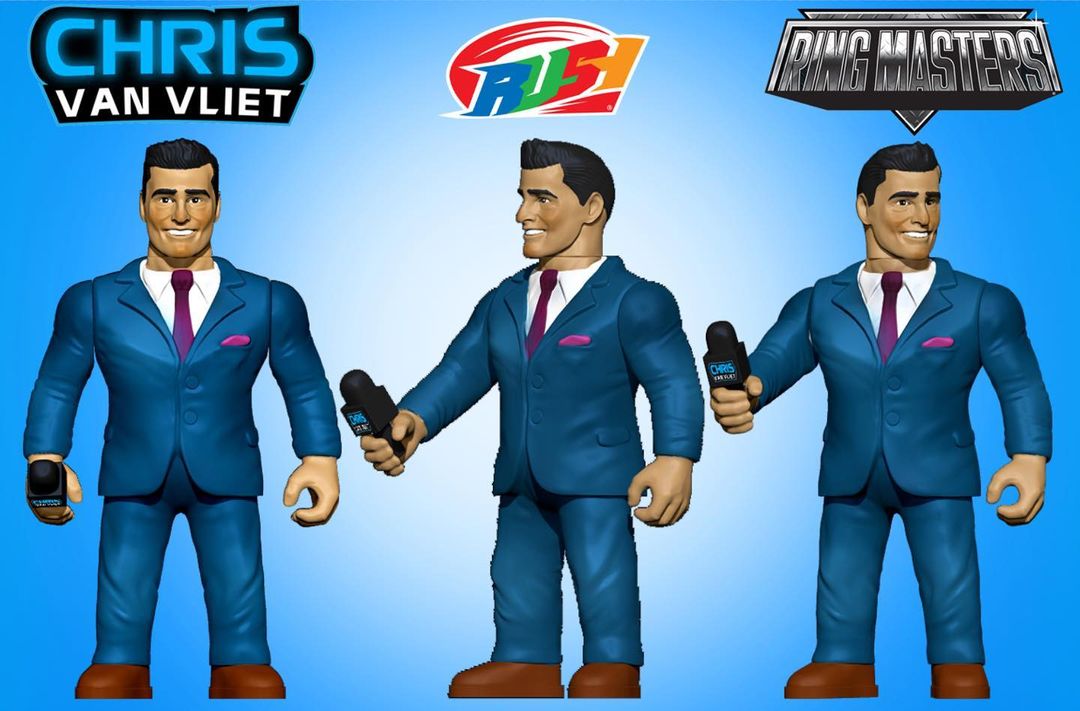 Rush Collectibles Ring Masters Chris Van Vliet
