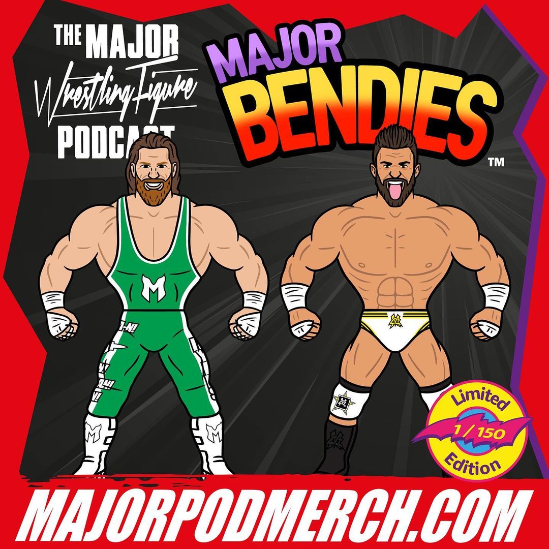 2022 Major Wrestling Figure Podcast Major Bendies "Major Moment" Matt Cardona