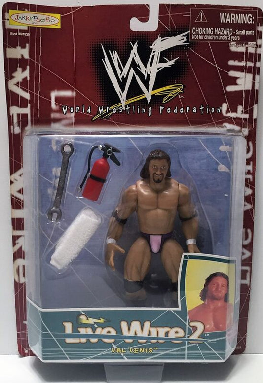 1999 WWF Jakks Pacific Live Wire Series 2 Val Venis [Exclusive]