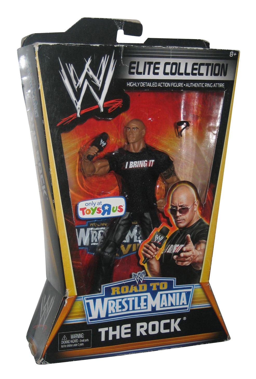 2011 WWE Mattel Elite Collection WrestleMania XXVII The Rock