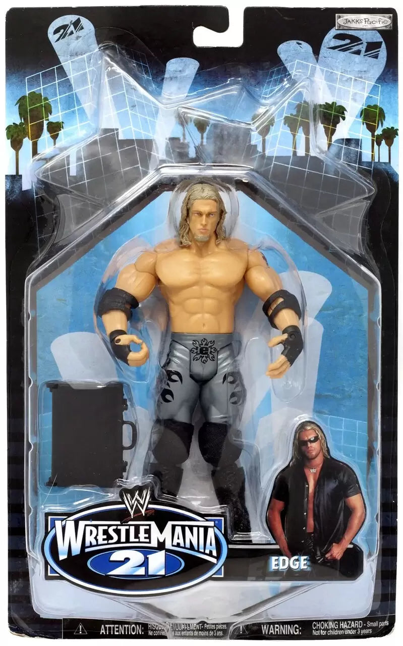 2005 WWE Jakks Pacific Ruthless Aggression WrestleMania 21 Series 3 Edge