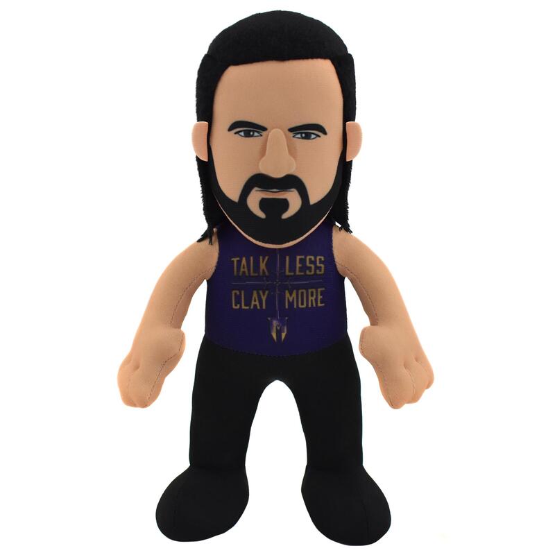 2021 WWE Uncanny Brands Bleacher Creatures 10" Plush Drew McIntyre