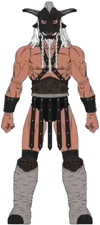 2023 Boss Fight Studio Legends of Lucha Libre Fanaticos Series 2 Black Taurus