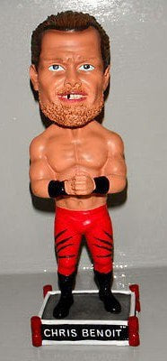 2004 WWE Elby Gifts Inc. Bobbin' Heads Chris Benoit