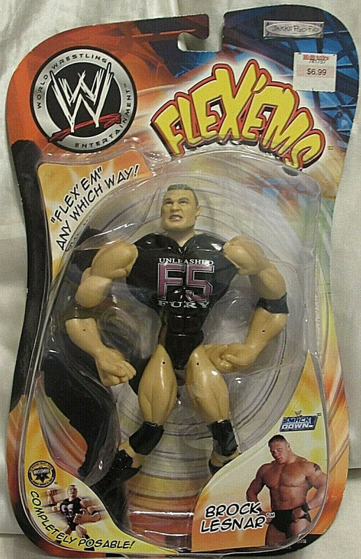 2004 WWE Jakks Pacific Flex 'Ems Series 5 Brock Lesnar