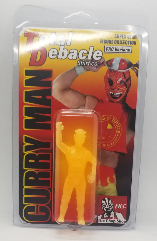 Total Debacle Shirt Co. Super Star Figure Collection Curry Man [Glow in the Dark FKC Variant]