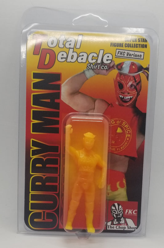 Total Debacle Shirt Co. Super Star Figure Collection Curry Man [Marbled FKC Variant]
