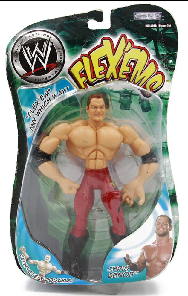 2007 WWE Jakks Pacific Flex 'Ems Series 13 Chris Benoit