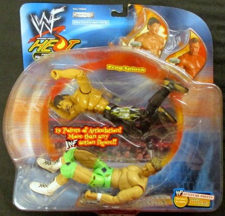2001 WWF Jakks Pacific Finishing Moves Series 3 "Frog Splash": Eddie Guerrero & Billy Gunn