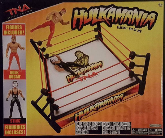 2010 TNA Wrestling Jakks Pacific Genesis Hulkamania Playset [With Hulk Hogan & Sting]