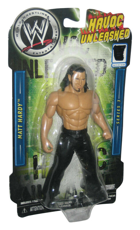 2007 WWE Jakks Pacific Bone-Crunching Action Havoc Unleashed Series 3 Matt Hardy