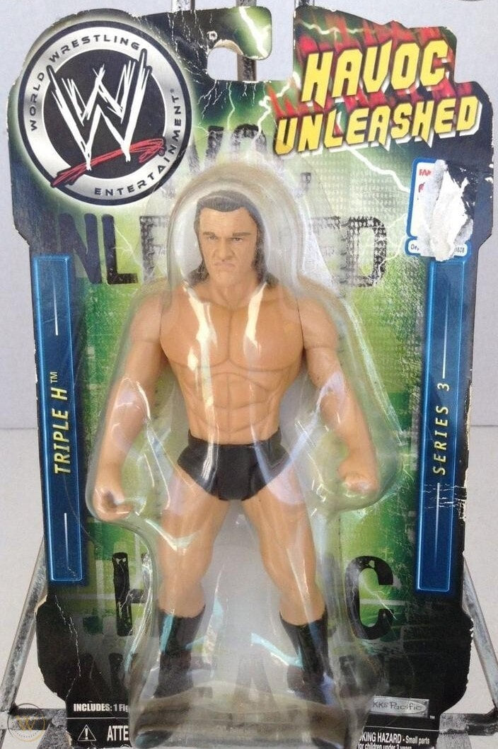 2007 WWE Jakks Pacific Bone-Crunching Action Havoc Unleashed Series 3 Triple H