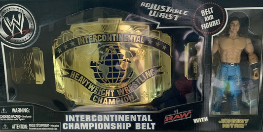 2006 WWE Jakks Pacific Intercontinental Championship Belt [With Johnny Nitro]