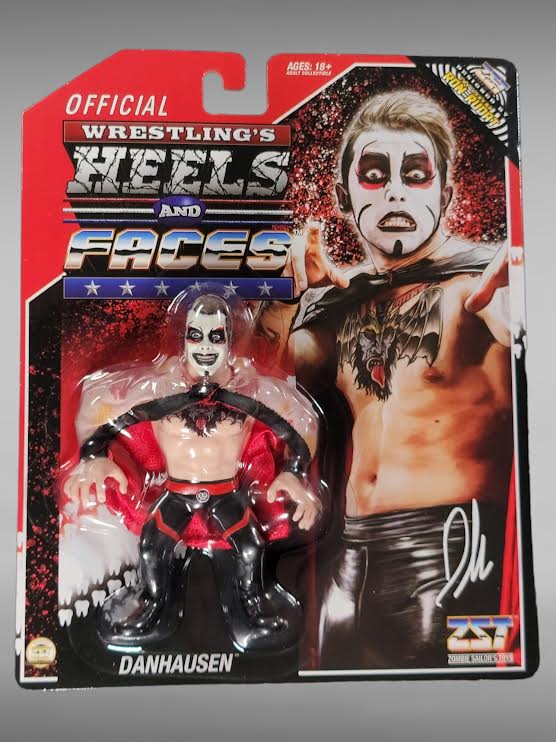 2023 Zombie Sailor's Toys Wrestling's Heels & Faces Danhausen