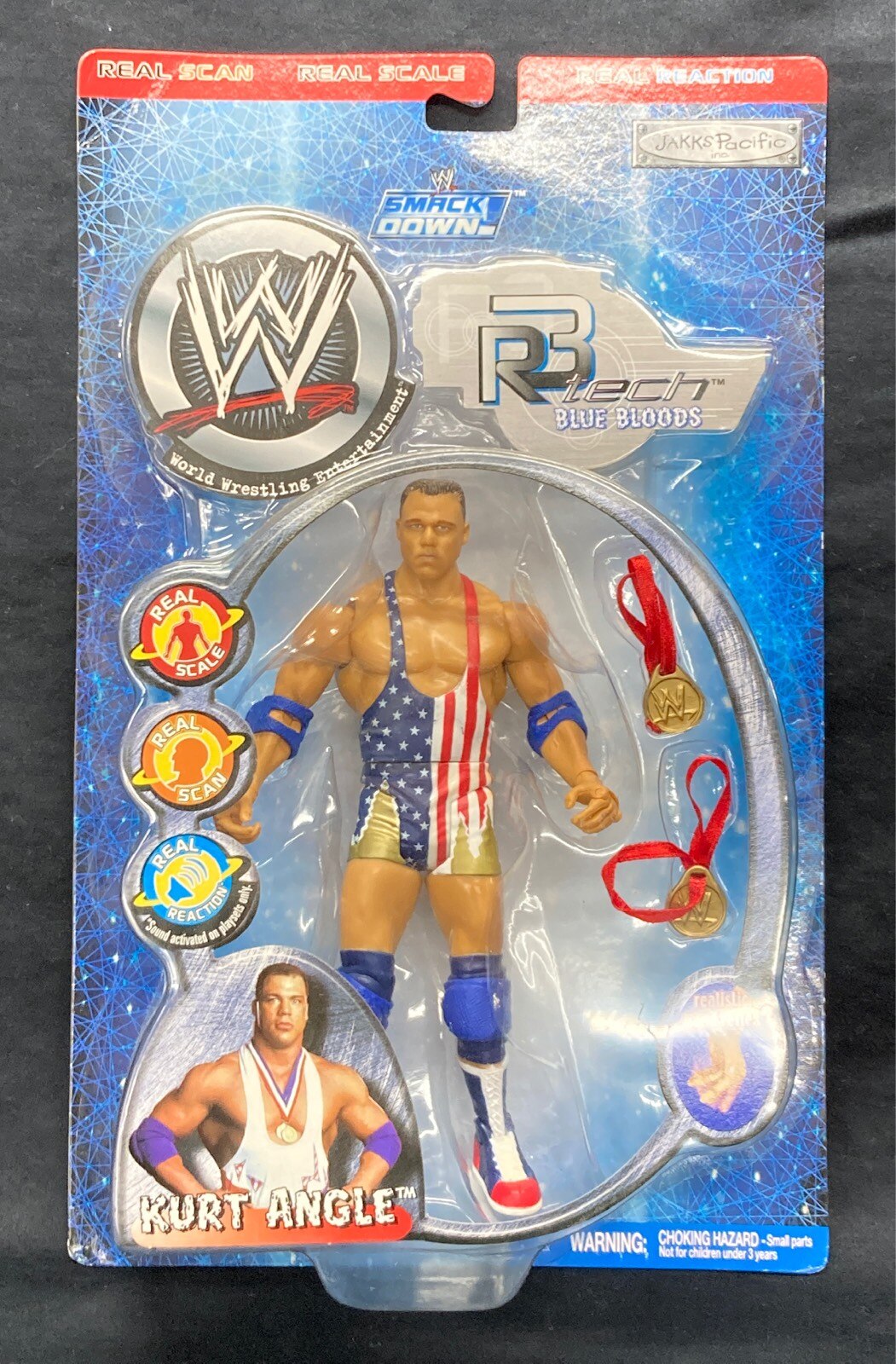 2002 WWE Jakks Pacific R-3 Tech Series 4 