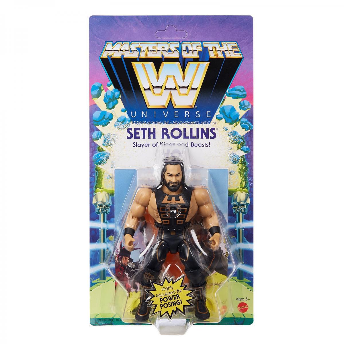 2020 Mattel Masters of the WWE Universe Series 4 Seth Rollins [Exclusi –  Wrestling Figure Database