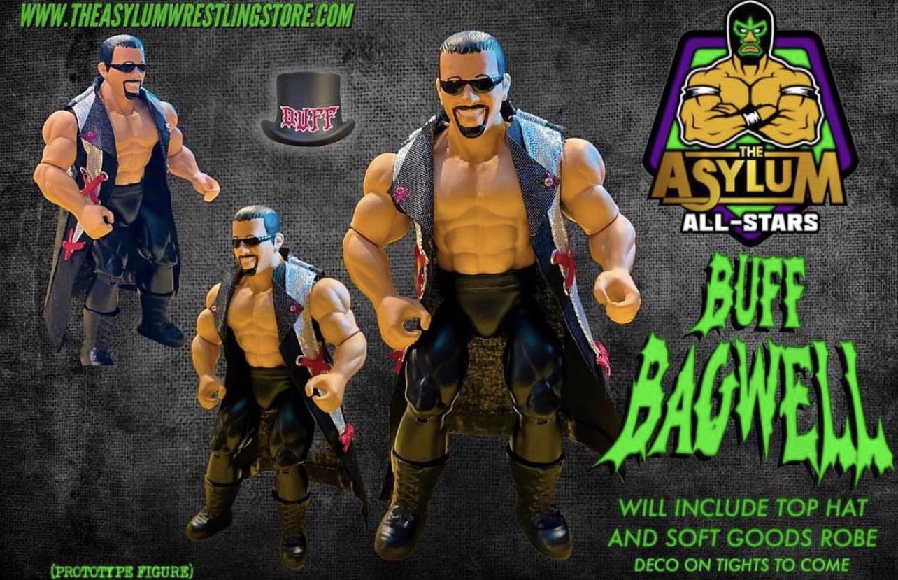 2023 Asylum All-Stars Series 1 #03 Buff Bagwell