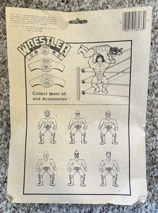 1985 Emson Bootleg/Knockoff IWA Thumb Champs Wrestlers