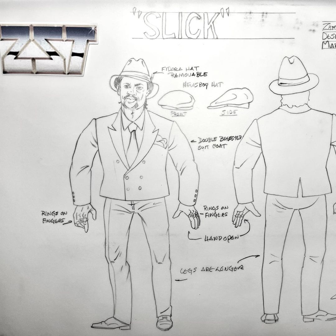 2024 Zombie Sailor's Toys Wrestling's Heels & Faces Series 3 Slick