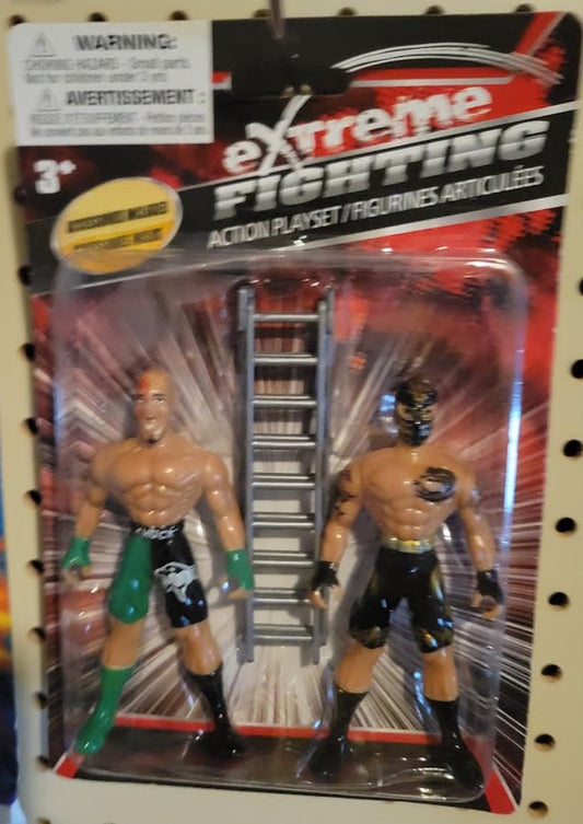 Extreme Fighting Bootleg/Knockoff 2-Pack with Ladder