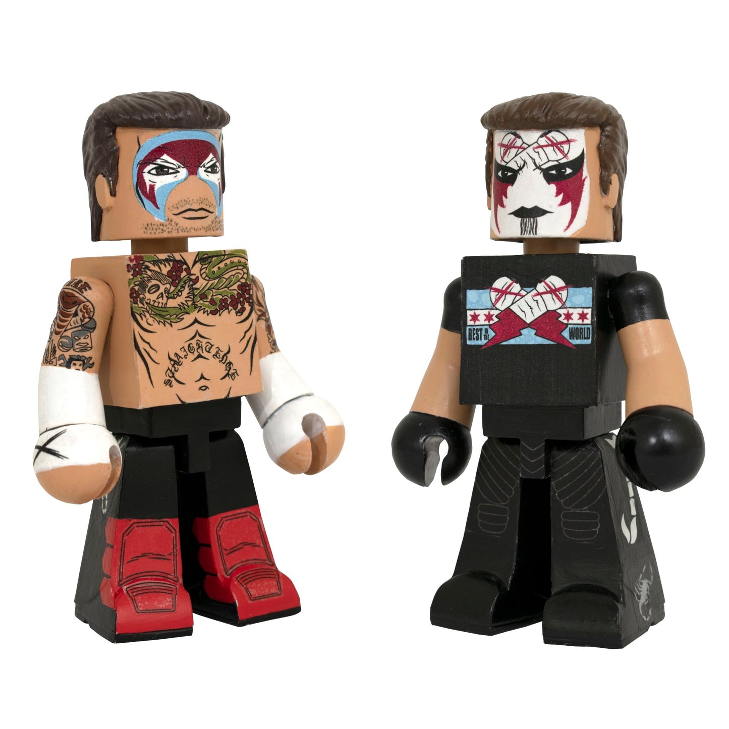 2022 AEW Diamond Select Toys SDCC Exclusive Holiday Bash Vinimates CM Punk & Sting