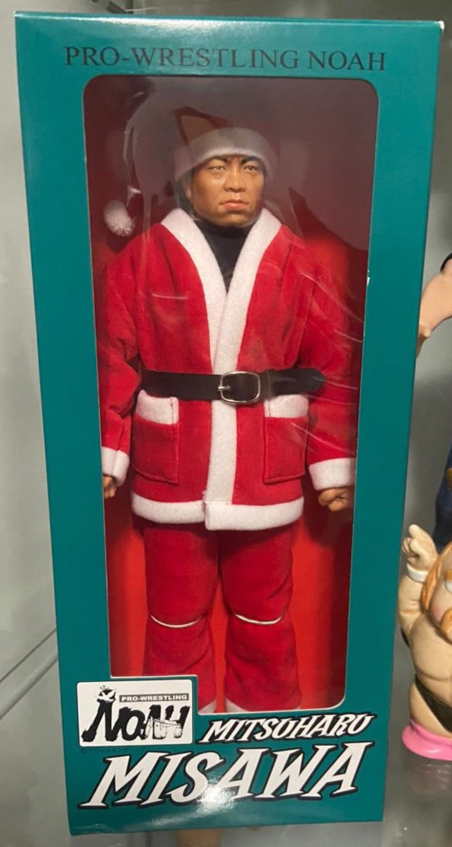 Mitsuharu Misawa Christmas Edition Charapro Mogura shops House Wrestling Figure AJPW