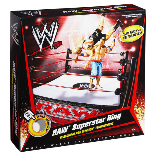 2010 WWE Mattel Basic Raw Superstar Ring