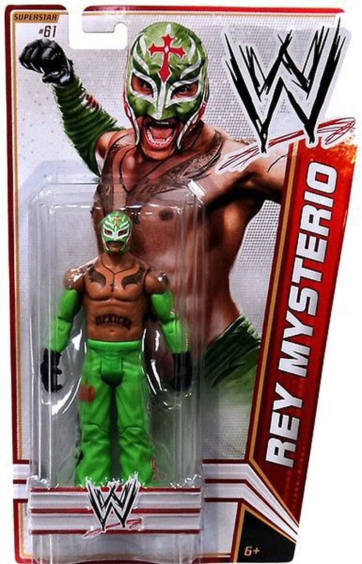 2012 WWE Mattel Basic Series 23 #61 Rey Mysterio – Wrestling