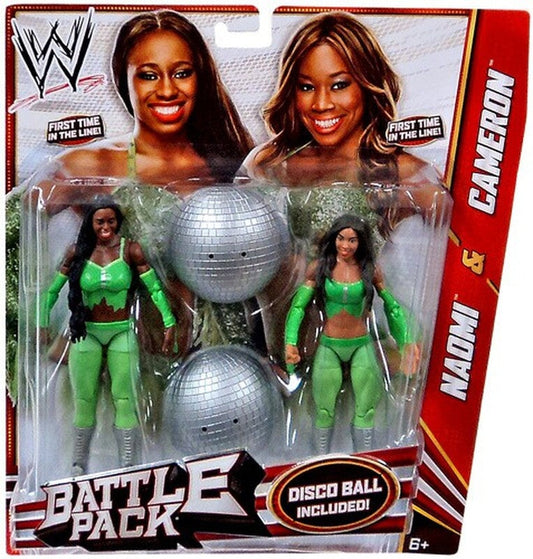 2013 WWE Mattel Basic Battle Packs Series 24 Naomi & Cameron