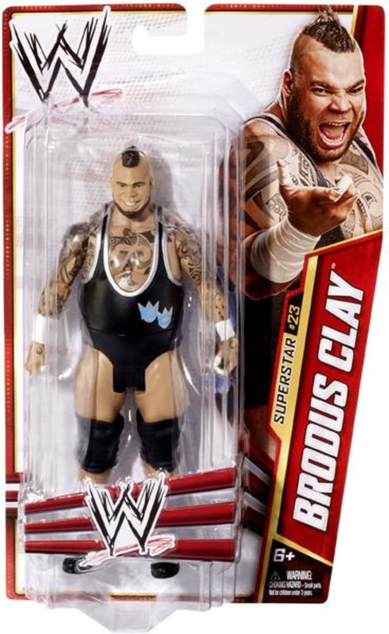 2013 WWE Mattel Basic Series 27 #23 Brodus Clay