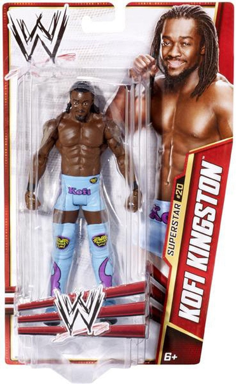 2013 WWE Mattel Basic Series 27 #20 Kofi Kingston
