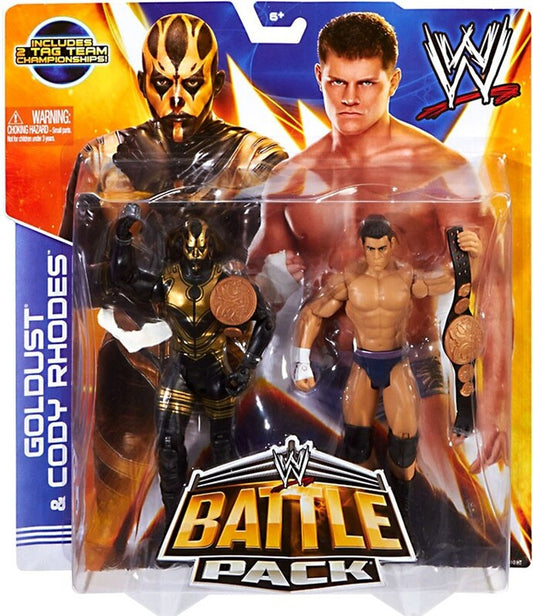2014 WWE Mattel Basic Battle Packs Series 29 Goldust & Cody Rhodes