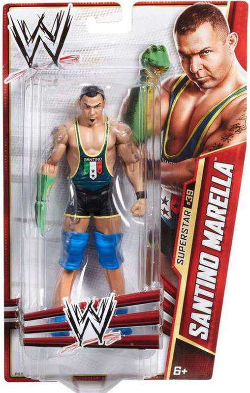 2013 WWE Mattel Basic Series 30 39 Santino Marella Wrestling