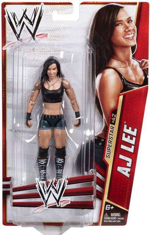 2013 WWE Mattel Basic Series 30 #42 AJ Lee