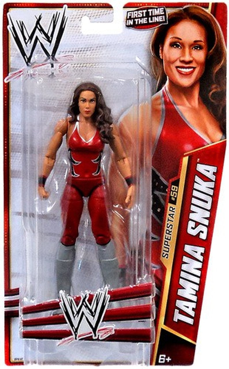 2013 WWE Mattel Basic Series 33 #59 Tamina Snuka