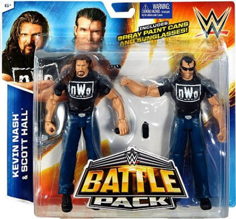 2015 WWE Mattel Basic Battle Packs Series 36 Kevin Nash & Scott Hall