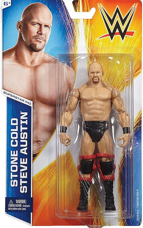 2015 WWE Mattel Basic Series 51 #41 Stone Cold Steve Austin