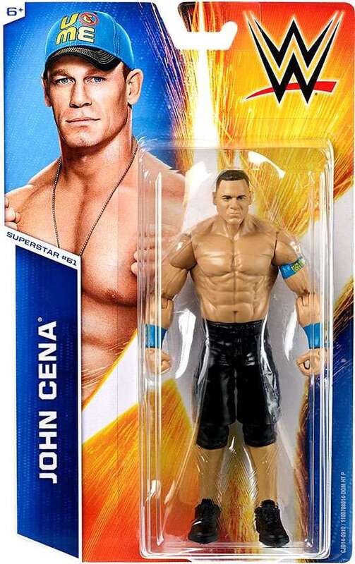 2015 WWE Mattel Basic Series 55 #61 John Cena