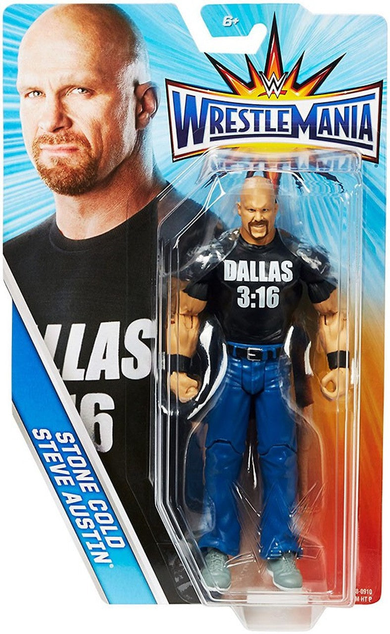2017 WWE Mattel Basic WrestleMania 33 Stone Cold Steve Austin
