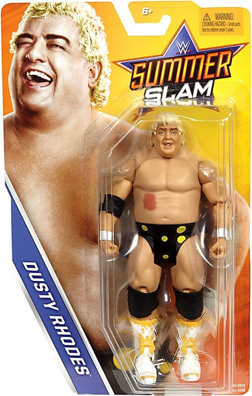 2017 WWE Mattel Basic SummerSlam Series 4 Dusty Rhodes
