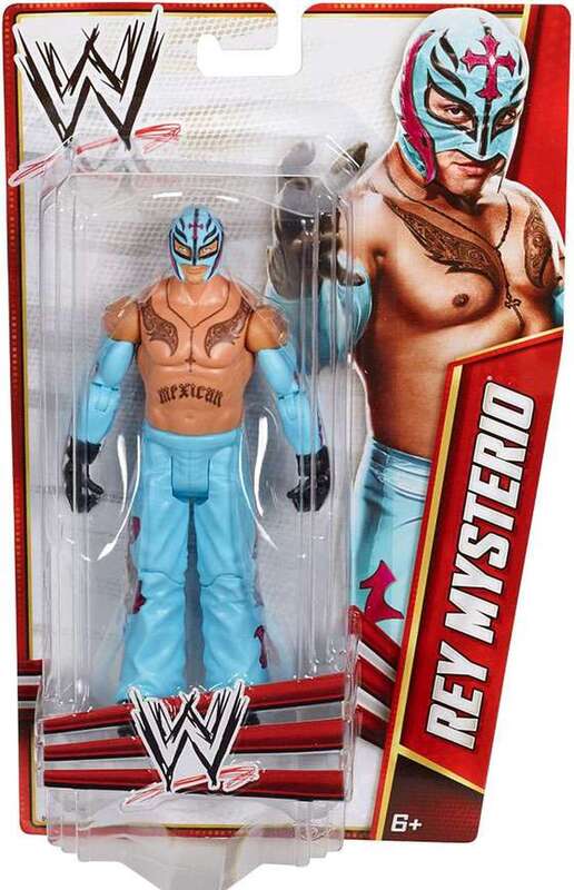 Mattel WWE Rey Mysterio Basic Series 140 Wrestling Action Figure Toy Mattel WWE Rey Mysterio Basic Series 140 Wrestling Action Figure Toy
