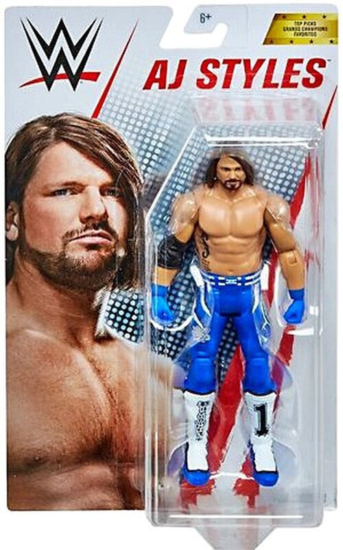 2018 WWE Mattel Basic Top Picks AJ Styles
