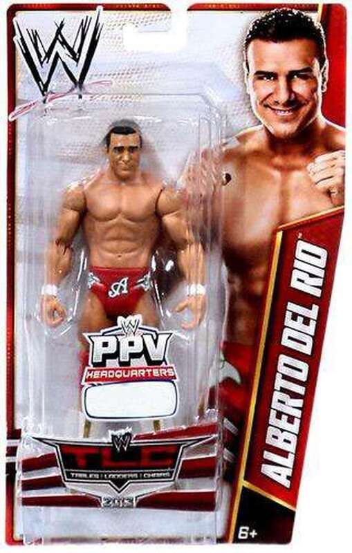 2013 WWE Mattel Basic Tables, Ladders & Chairs Series 2 Alberto Del Rio [Exclusive]