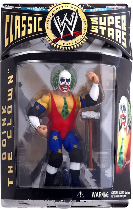 2005 WWE Jakks Pacific Classic Superstars Series 6 Doink the Clown