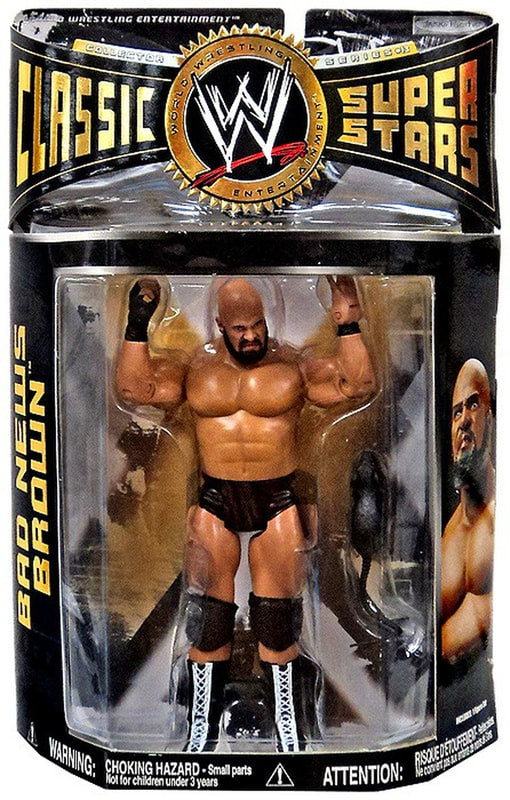 2007 WWE Jakks Pacific Classic Superstars Series 13 Bad News Brown