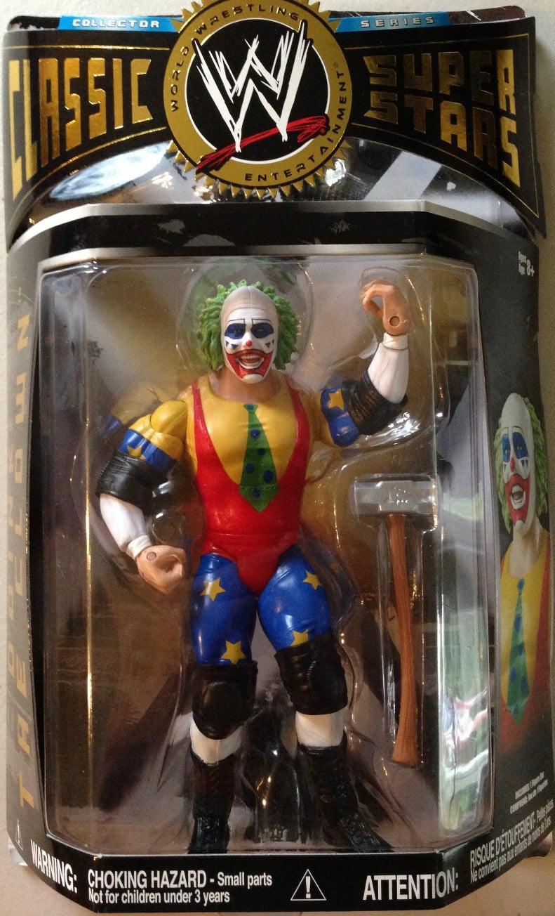 2008 WWE Jakks Pacific Best of Classic Superstars Series 2 Doink the Clown